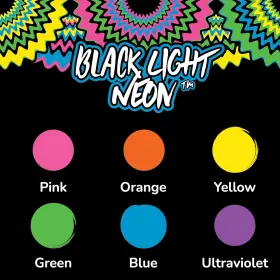 Decoart 766218117670 Americana Black Light Neon Acrylic 2 Fl Oz Pack Of 6 Set #3
