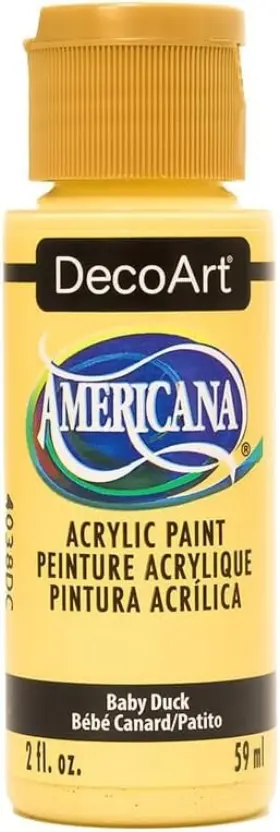 Decoart 766218150066 Americana Acrylic Paint 59ml 2oz 1 Count Pack Of Baby Duck