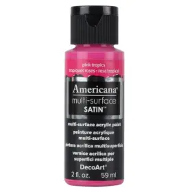 Decoart Clda561-2oz Americana Multi Surface 0.1 X Cm Pink Tropics