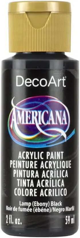 Dao67-3 Decoart Americana Acrylic Paint 2-ounce Lamp 2 Fl Oz Pack Of 1 Black