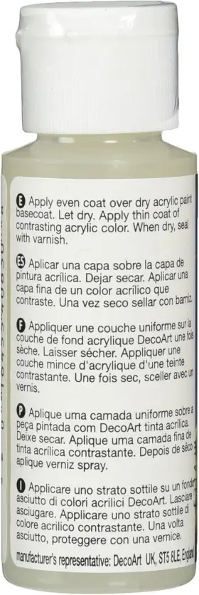 Das8-3 Decoart Americana Mediums Paint 2 Fl Oz Pack Of 1 Transparent #2
