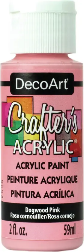 Decoart Dca-147 Deco Art Crafters Acrylic All-purpose Paint 2 Fluid Ounce Dogwood Pink