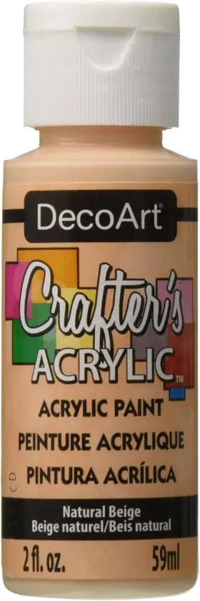 Dca09-3 Decoart Crafters Acrylic Paint 2-ounce Flesh 2 Fl Oz Pack Of 1