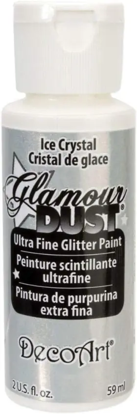 Dgd09-30 Decoart Glamour Dust 2-ounce Ice Crystal 1 Count Pack Of Multicolor