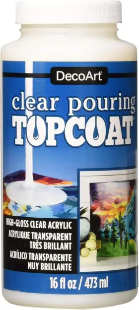 Ds134-65 Decoart Clear Pouring Topcoat Ds134 16 Fl Oz/ 473 Ml Oz Pack Of 1 Ds