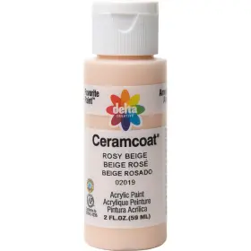 Delta Creative 02019 Ceramcoat Acrylic Paint In 2 Fl Oz Pack Of 1 Fleshtone