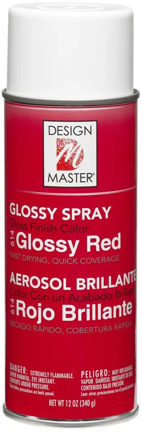 Design Master 008596016146 614 Glossy Red Colortool Spray