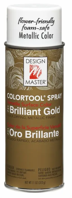 Design Master 008596017310 731 Garden Gold Metallic 11 Ounce Pack Of 1