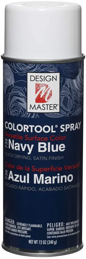 Design Master 008596017389 738 Navy Blue Colortool Spray