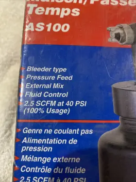 As100 Devilbiss Air Power Company Home / Hobby Spray Gun - Sealed #2