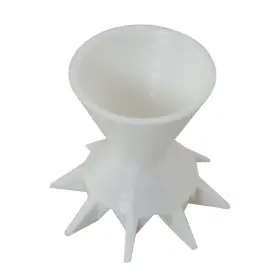 39745-ppcup-wp1 Dgbrsm Painting Pouring Cup White Plastic Paint Split Diy
