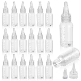1sw6zhxq Divina Vitae 657373 1 20pcs Airbrush Paint Bottles Jars 1oz/30ml Count Pack Of 20 Transparent
