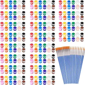 Dua Maiga 600821159064 280 Pcs Mini Acrylic Paint Set For Kids 0.1 Fl Oz Pack Of Color-02
