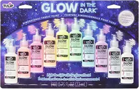 44417 Duncan Enterprises Glow In The Dark Dimensional Fabric 0.75 Fl Oz 10 Pack Permanent Washable #2