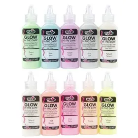 44417 Duncan Enterprises Glow In The Dark Dimensional Fabric 0.75 Fl Oz 10 Pack Permanent Washable #3