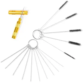 Xpe007 Ecuopix Airbrush Cleaning Kit Cleaner For Spray Paint 16