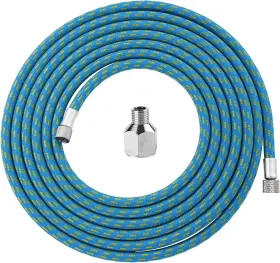 Ediyworld 313036486459 Hubest 6ft Braided Airbrush Air Hose With 1/8 Inch To 1/4 Adapter - Nylon B