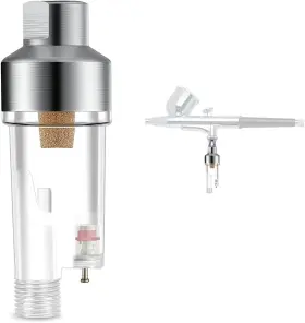 Ediyworld 6936474712504 Abestair Airbrush Filter In-line Water Moisture Trap Mini Air Oil S