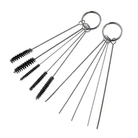 Ediyworld 706090942618 2 Set Cleaning Brush Kit For Iwata Badger Paasche Master Airbrush Spray Gun