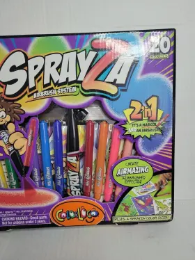 Elmers 876642004115 Color Loco Sprayza Airbrush System New #3