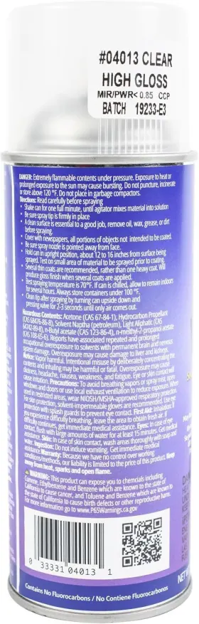 04013 Environmental Technology 12-1/2-ounce Spray Sealer Clear #2
