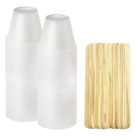 Epoxystix 810011477827 100 Pack - 1oz Epoxy Resin Mixing/medicine Cups 100ct With 50 Stir Sticks