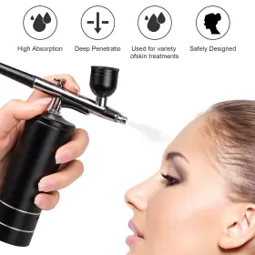 Hsl-10 Esakoya Airbrush Kit Rechargeable Cordless Compressor Non-clogging High-pre #3