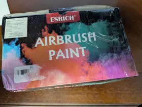 Abp-28 Esrich Airbrush Paint 26 Colors 1 Oz With 2thinner Air Brush Painting Set