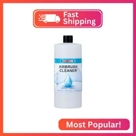 Fansarriche Fac1000-na Airbrush Cleaner 33.82 Oz Air Brush Cleaning Solution For Water-bas