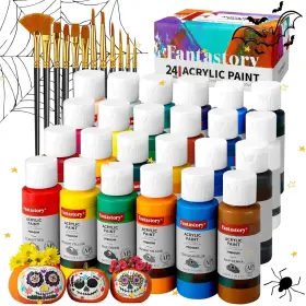 Fan-bot-60x24-1 Fantastory Acrylic Paint Set 24 X 60 2 Fl Oz Pack Of Color