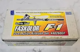 40260gf Faskolor F-1 Dual Action Airbrush Set #40260gf #2