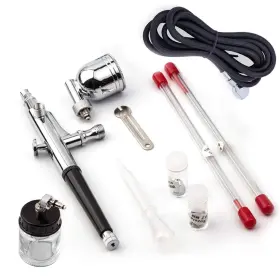 Ag-134k Fengda 734872115288 Timbertech Airbrush Dual-action Gravity Feed Side Airbr