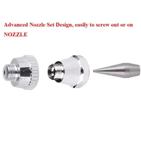 Ag-183k Fengda 970083521911 Timbertech Multi-purpose Airbrush Set Dual-action Gravity Feed Airbr #2