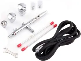 Bd-183k Fengda Fe 183k Precision Dual Action Airbrush Kit With 0.3 0.5 0.8mm Nozzle Set
