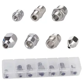 Bda1-a7 Fengda Airbrush Adapter 7pcs Hose Set Threaded Plug For Connecting