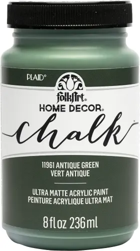 11961 Folkart Antique Green Assorted Home D Cor 8 Fl Oz Pack Of 1