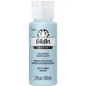2596 Folkart Acrylic Paint In Assorted Colors 2 Fl Oz Pack Of 1 Sky Mist
