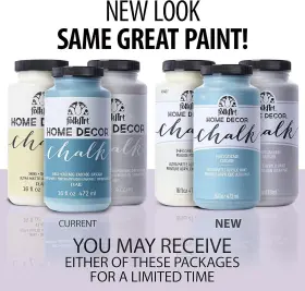 34844 Folkart Home Decor Chalk Furniture And Acrylic 16 Fl Oz Pack Of 1 Rich Black #2