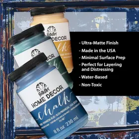 34929 Folkart Home Decor Chalk Furniture And Craft 8 Fl Oz Pack Of 1 Cottage White #3