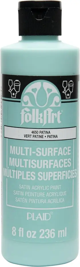 4650 Folkart Multi-surface Paint 8 Oz Patina Fl Pack Of 1