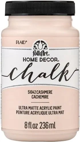 51042 Folkart Cashmere Home D Cor Chalk 8 Fl Oz 1 Count Pack Of
