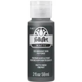 Ja925 Folkart Acrylic Paint In Assorted Colors 2 Fl Oz Pack Of 1 Wrought Iron