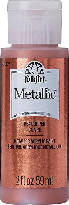 K664 Folkart Copper Acrylic Paint 2 Fl Oz Pack Of 1
