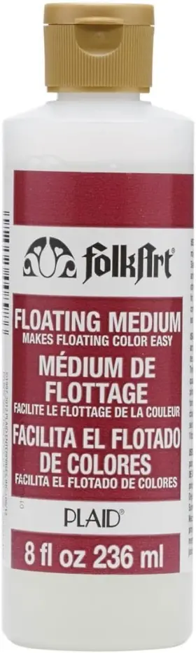 K898 Folkart Medium 8-ounce 898 Floating 8 Fl Oz Pack Of 1 Clear