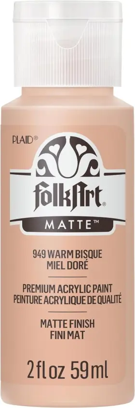 K949 Folkart Acrylic Paint In Assorted Colors 2 Fl Oz Pack Of 1 Skintone