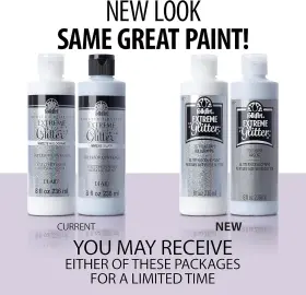 Wm327e Folkart Glitter Paint 8 Oz Hologram Fl Pack Of 1 #2