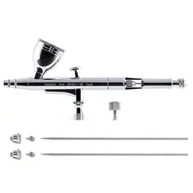 Gaahleri 975834940102 Airbrush Kit Gun With Dual-action Gravity Fluid Cup 1/4 Oz Air Br