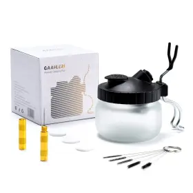 Gaahleri 975834940157 Airbrush Cleaning Kit Pot 5 Pcs Brushes