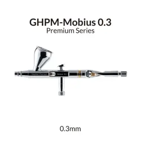 Gaahleri Ghpm-mobius-0.3 Ghpm Mobius 0.3mm Airbrush Dual Action Gravity Feed Free Shipping Sale