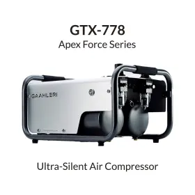 Gtx-778 Gaahleri Gtx 778 Apex Silent Compressor And Barbatos Rex Ace Airbrush - Perfect